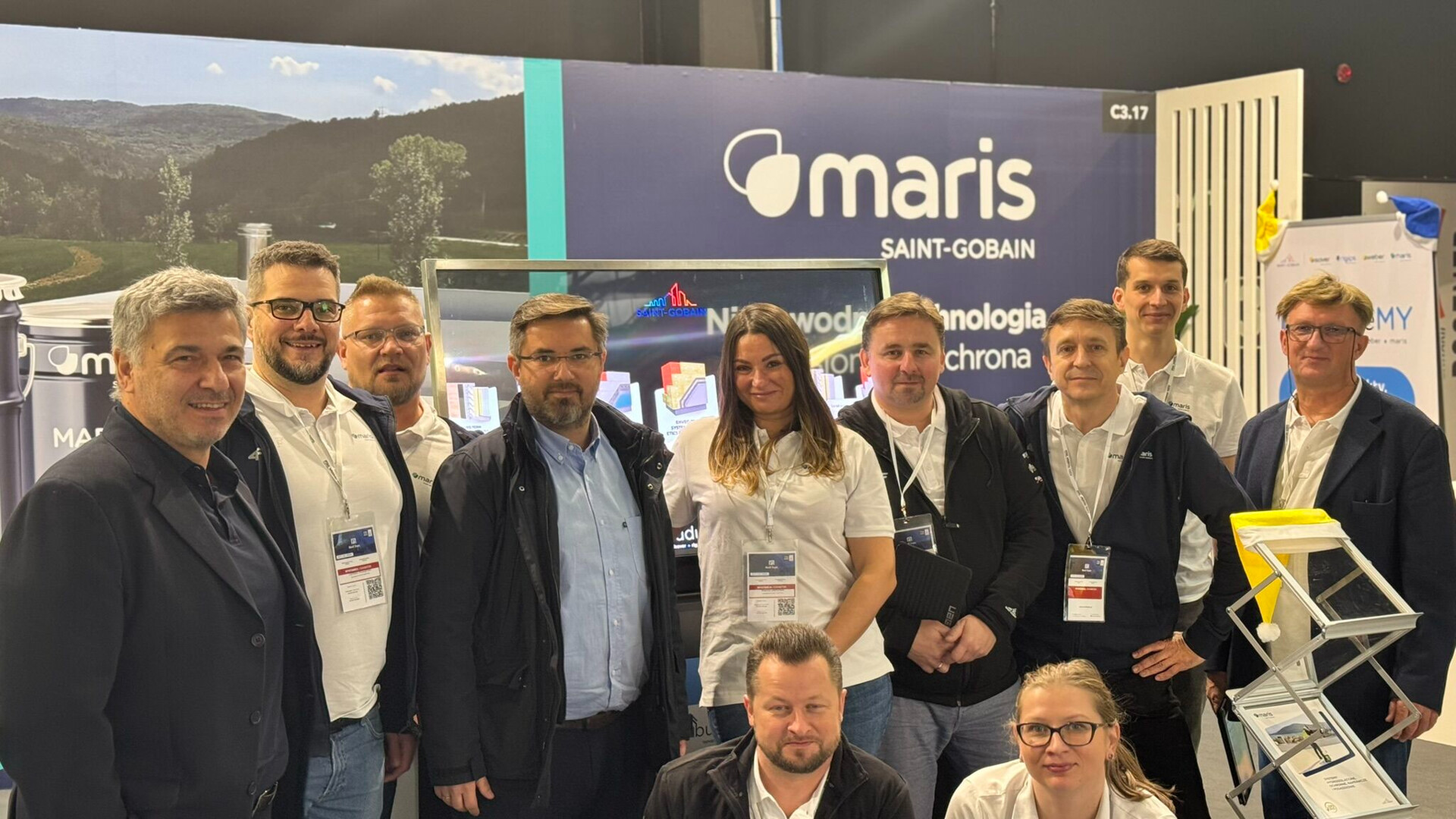Maris na targach Roof Expo