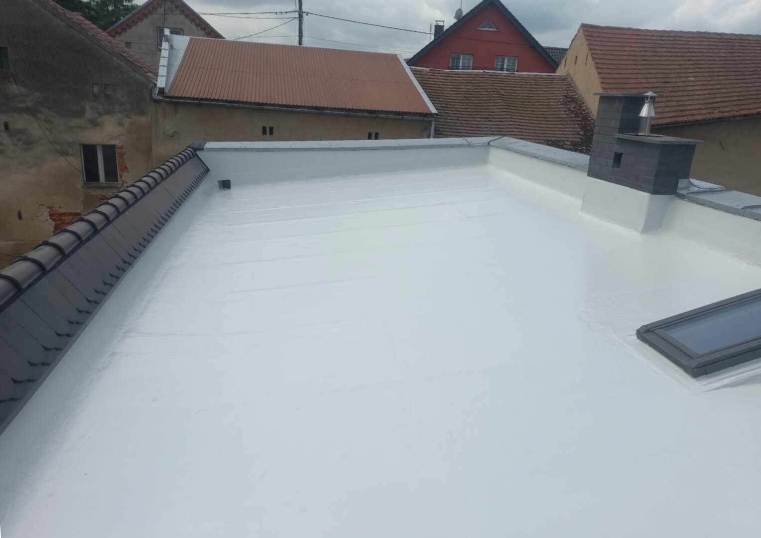 Cool roof Głogówek